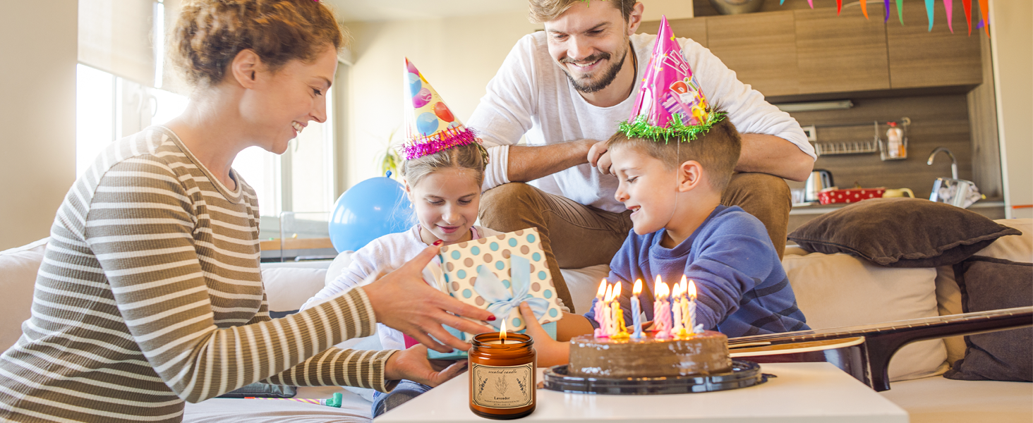 scented candles gift