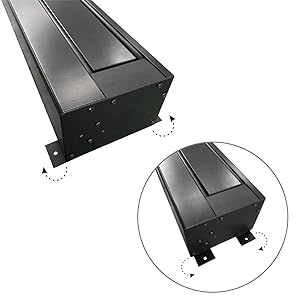 VIVIDSTORMプロジェクタースクリーン110インチ 長焦点用（BLACK） Amazon | プロジェクター スクリーン VIVIDSTORM 4K 8K 3D UHD