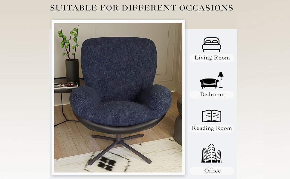 360-Degree Swivel Chair