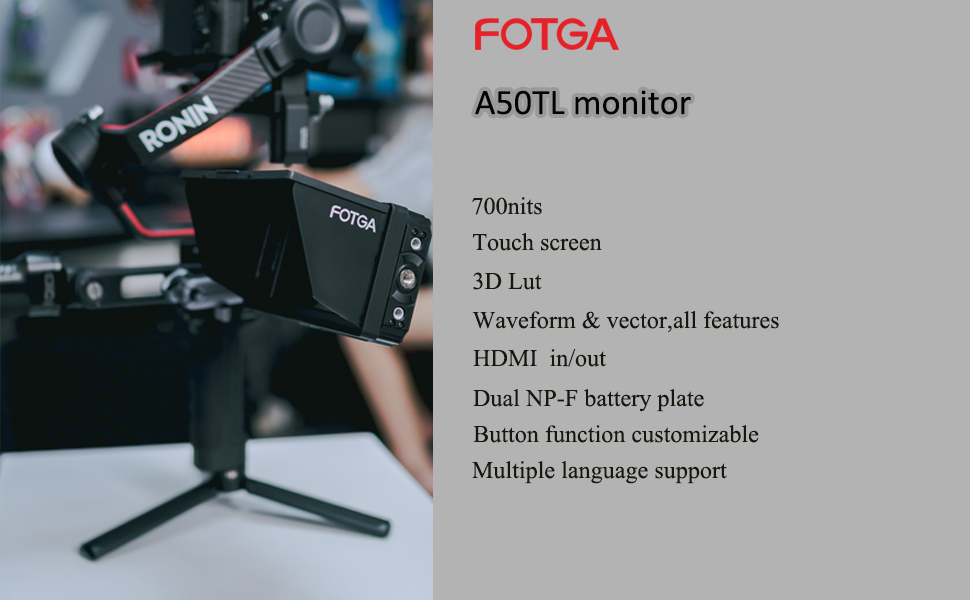 Amazon.com : FOTGA A50TL 5inch FHD IPS DCI-P3 Wide Color