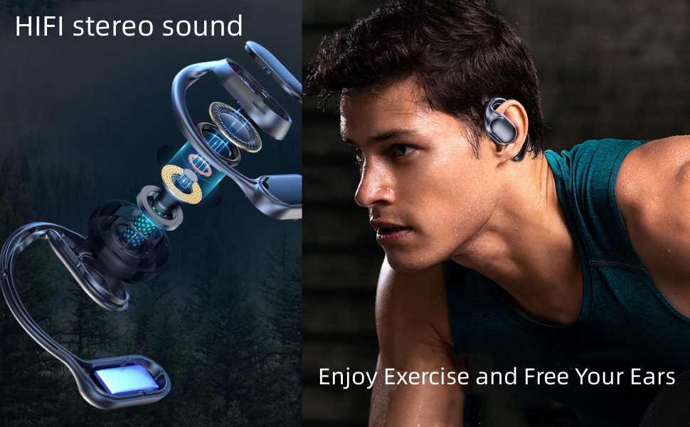 Open Ear Wireless Earbuds