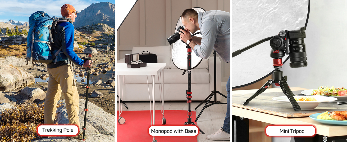 IFOOTAGE 71" Professional Monopod, Carbon Fiber Monopod