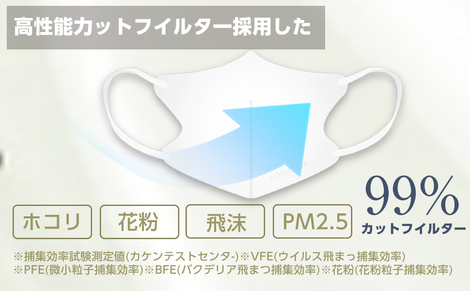 Amazon.co.jp: [AI-WILL] Hanassia マスク 不織布 立体型 大きめ