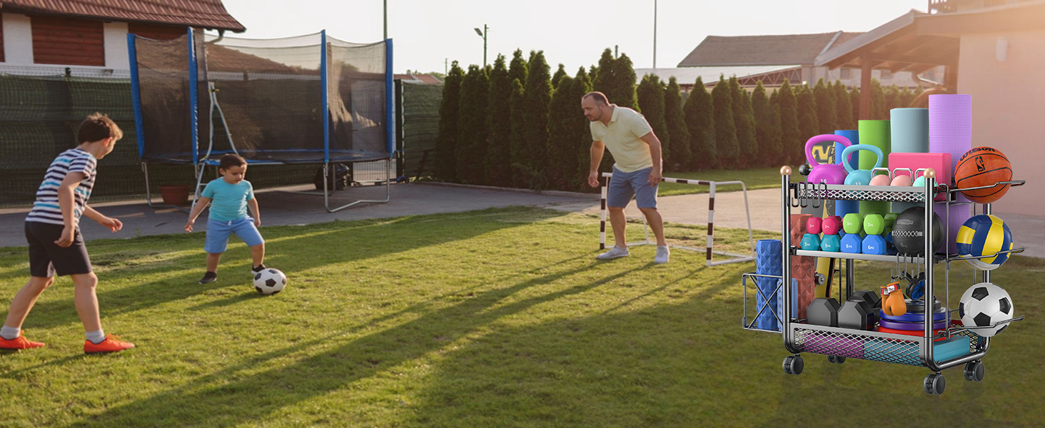 storage for sports equipment