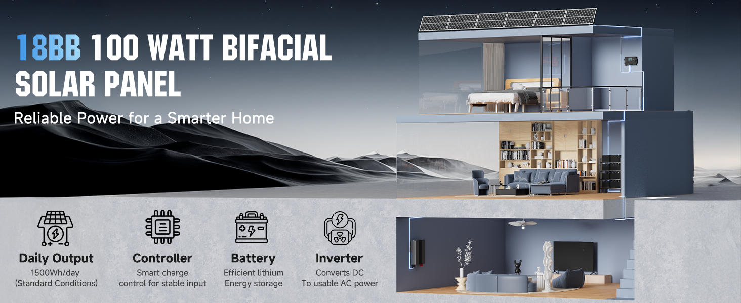 Bifacial Solar Panel