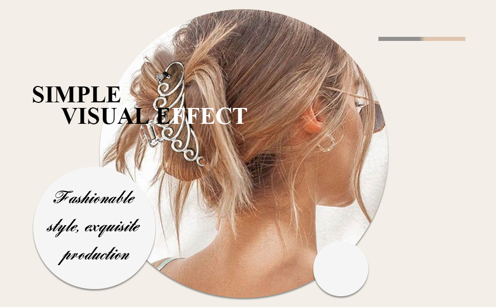 gold hair claw clips silver hair claw clips gold hair clips 