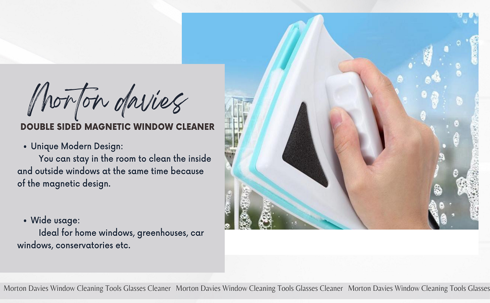 MORTON DAVIES Window Cleaner DoubleSide Glazed Two Sided