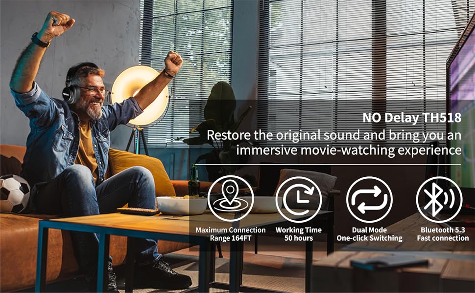 wireless headphones for tv