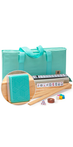 American Mahjong Set, “Pepper” with Soft Case