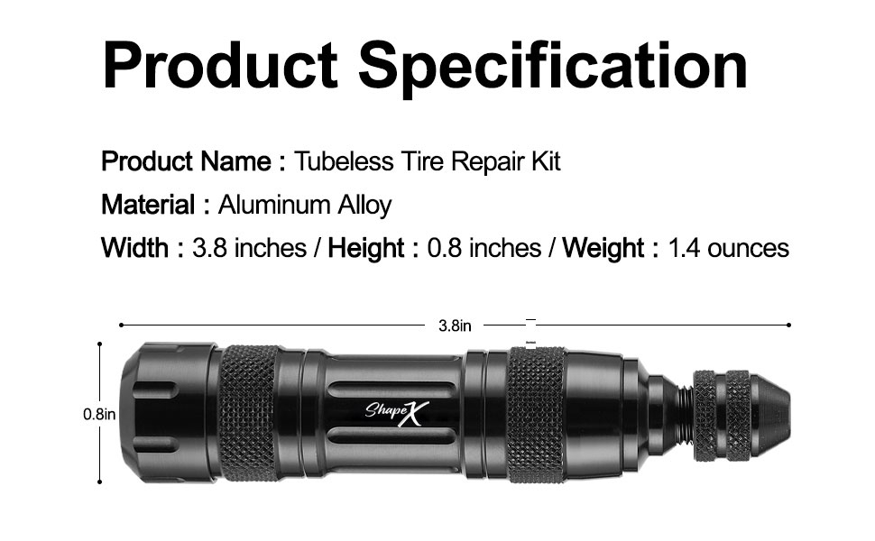 Tubeless Tire Repair Kit