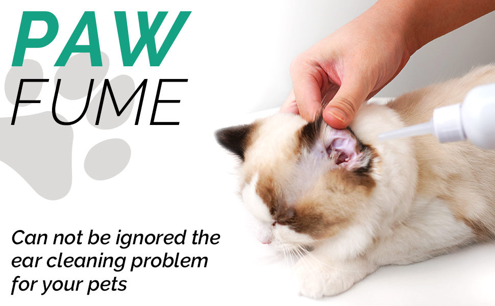 dog and cat ear cleaing