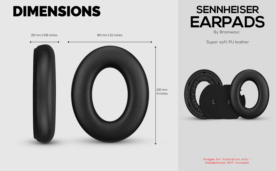 Amazon.com: Replacement Earpads for Sennheiser Momentum 4