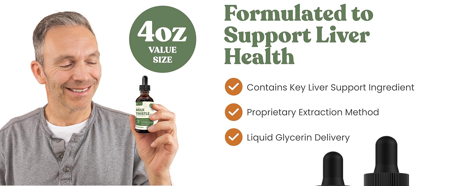 Milk thistle 4oz tincture