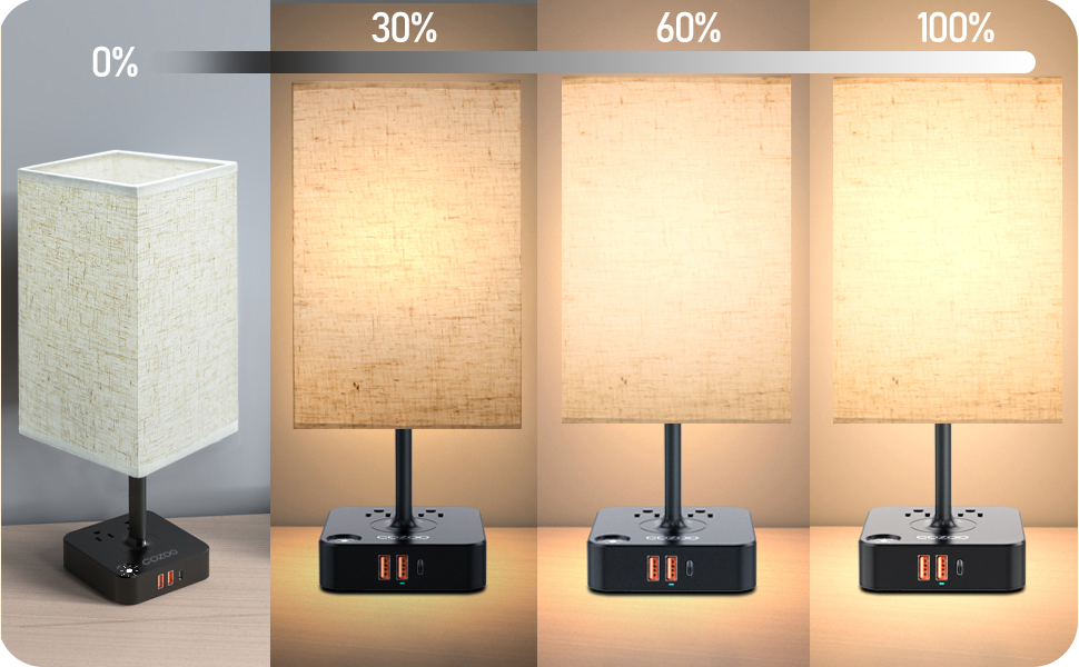 bedside lamp