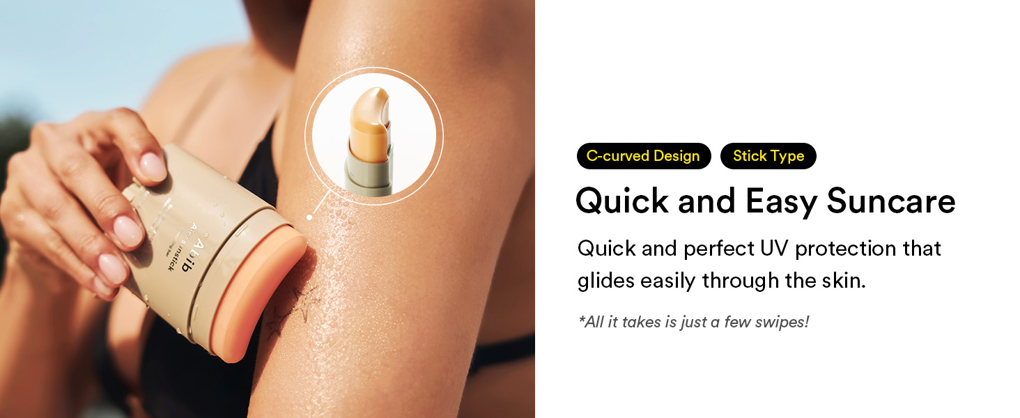 abib, suncare, sunscreen, sun protection, sunstick, soothing, moisturizing, waterproof