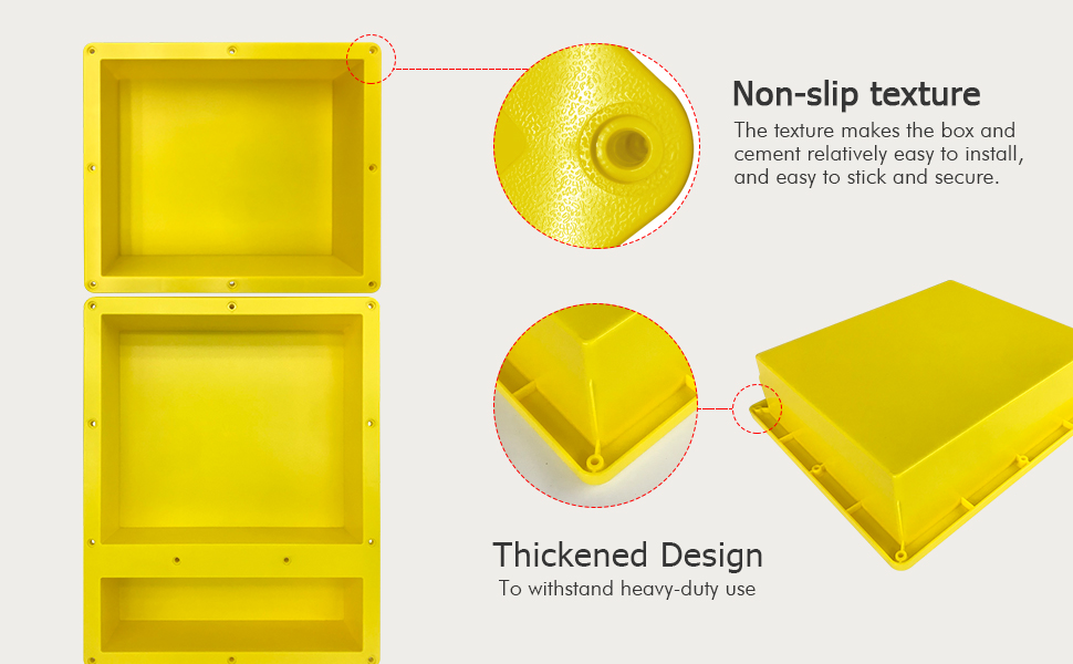 UniGreen Tile Shower Niche 16"X34",Recessed Shower Shelf