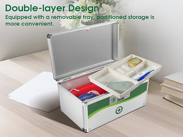 Amazon.com: Medicine Lock Box, First Aid Safe Medication