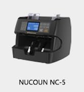 NUCOUN NC-5 Money Counter Machine,Preset Value Count,UV/MG/IR/DD Counterfeit Detection,3.5 inch L...
