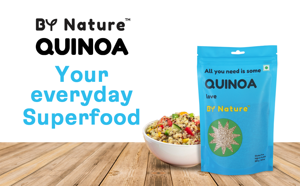 By Nature Quinoa 500 gms GlutenFree Quinoa High Protein Helps in