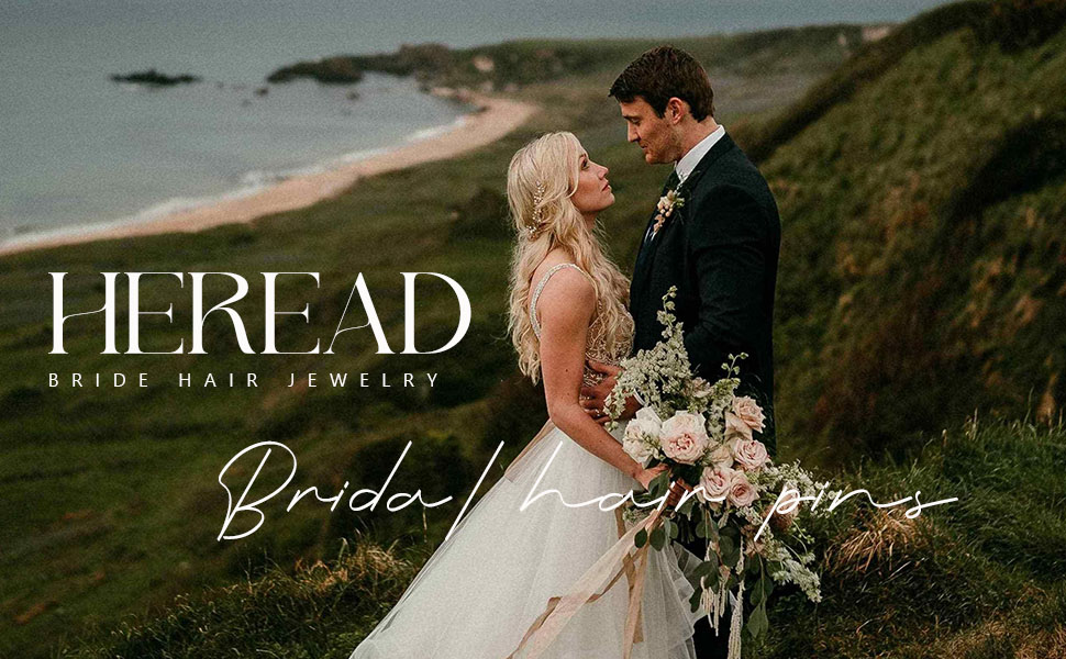 Wedding hair piece leaf for women and girls