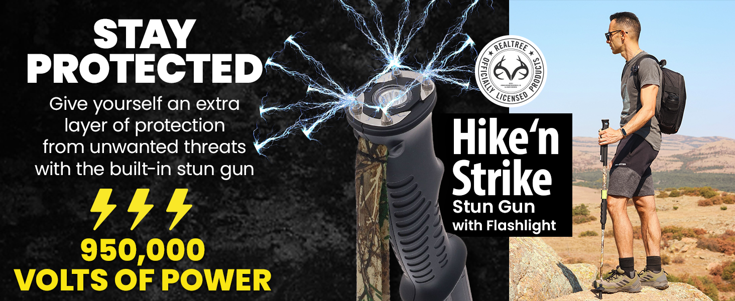 Stay Protected with 950,000 volts of power