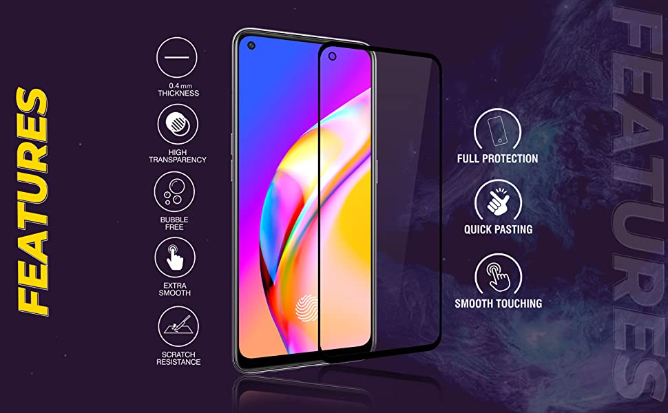STP FEEL® Poco X3 Tempered Glass Screen Protector + Camera Lens