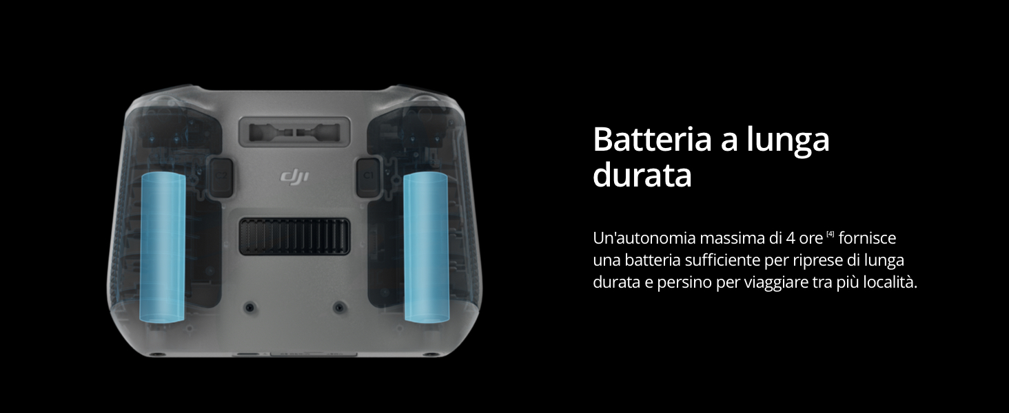 Batteria a lunga durata