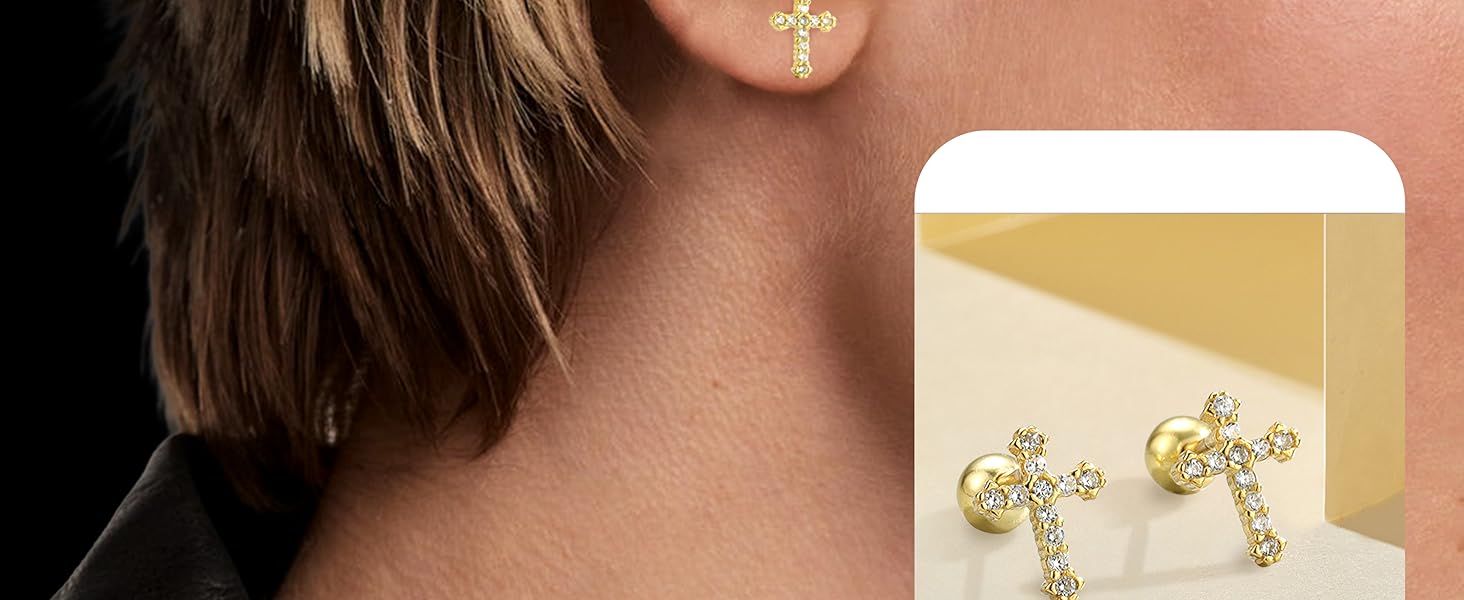 Small Stud Earrings