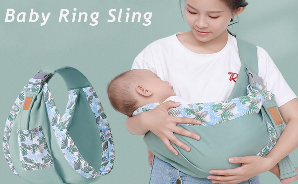Baby Ring Sling,Ergonomic Baby Wrap Carrier Infant Slings,4 seasons