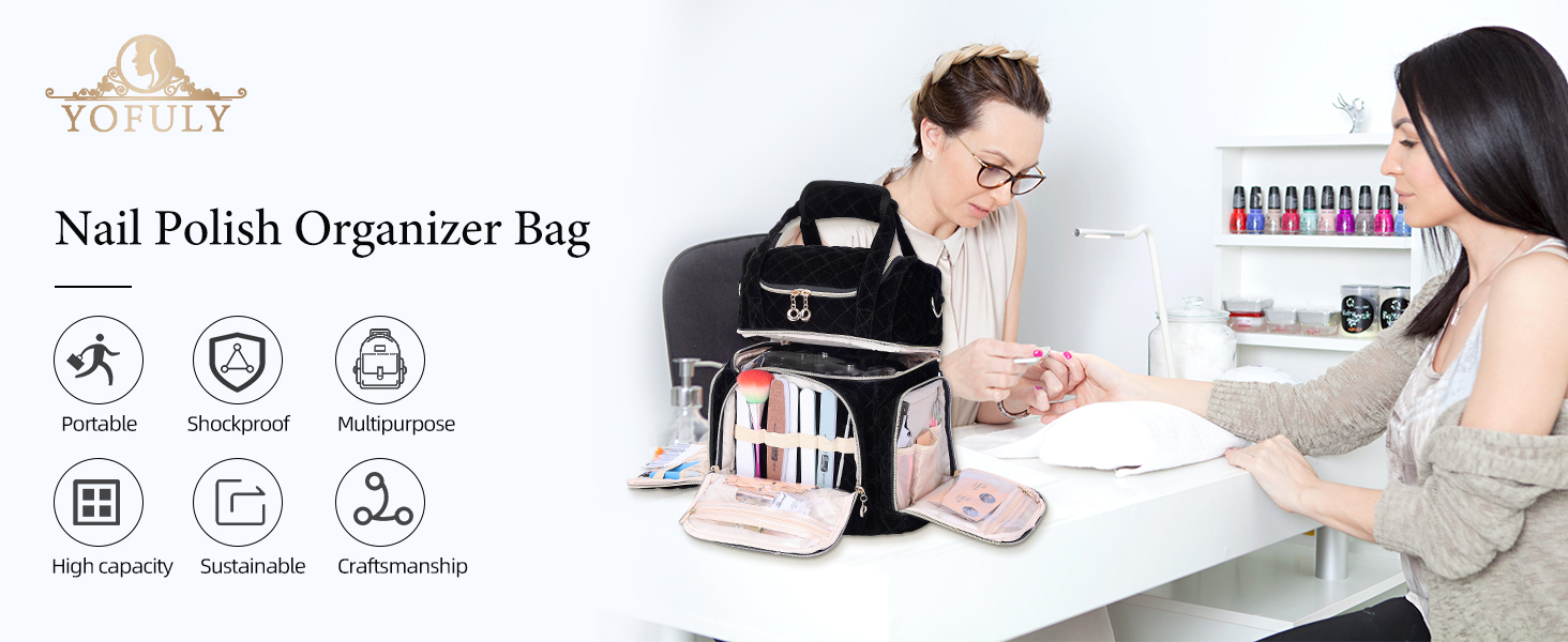 Nail Polish Bag Organizer