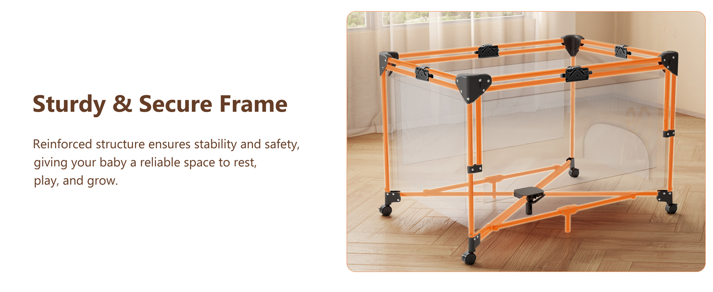 sturdy secure frame