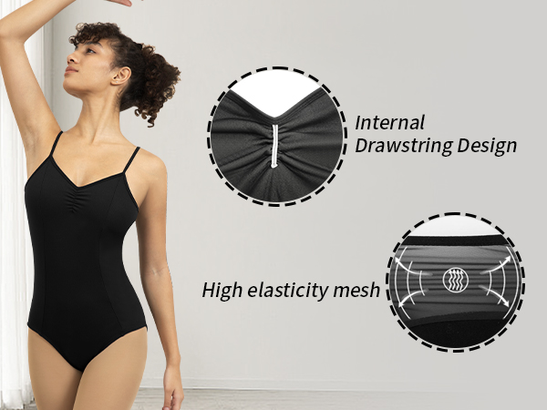 Amazon.com: Tegmk Women Camisole Ballet Leotards for Dance