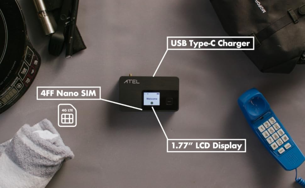 ATEL V810V 4G LTE Home Phone Connect POTS Replacement