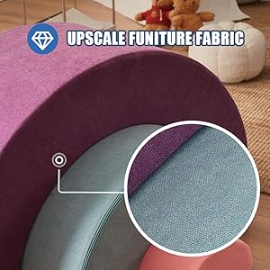 Miss fabric nugget couch