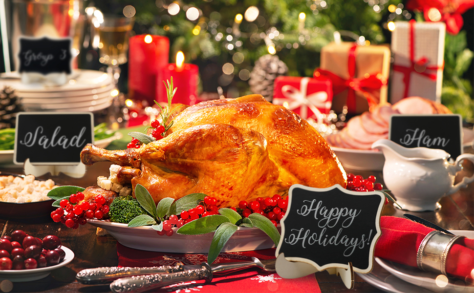 Mini Chalkboard Signs Best Mini Blackboards with Stand Perfect Erasable Rectangle Chalk