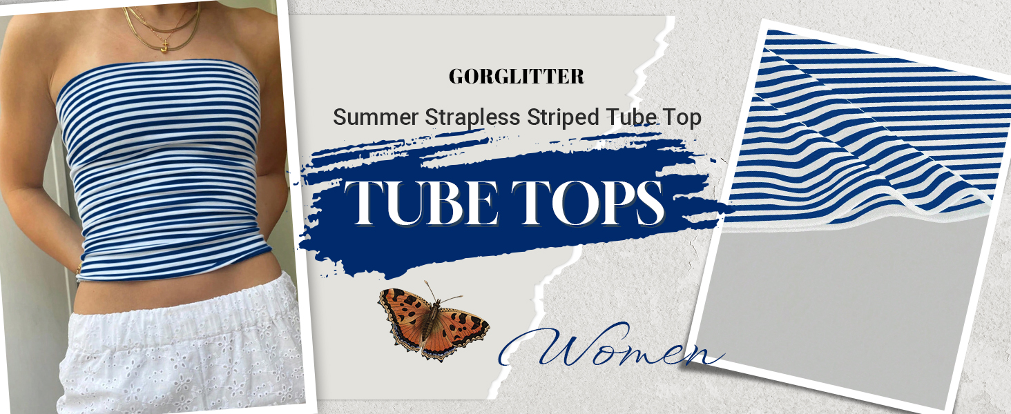 summer tube tops