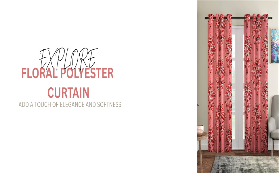 floral curtain
