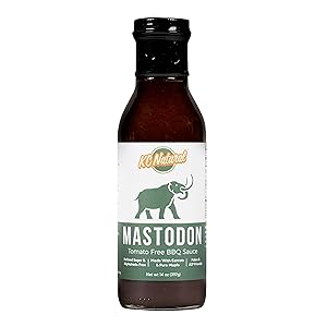 Mastodon Tomato Free BBQ Sauce by KC Natural