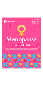 Patch Vital Menopause Patches Plant Based Water Resistant Patches