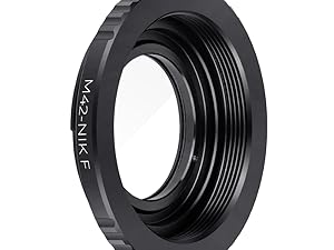 Amazon | K&F CONCEPT マウントアダプター M42 Nikon対応 F