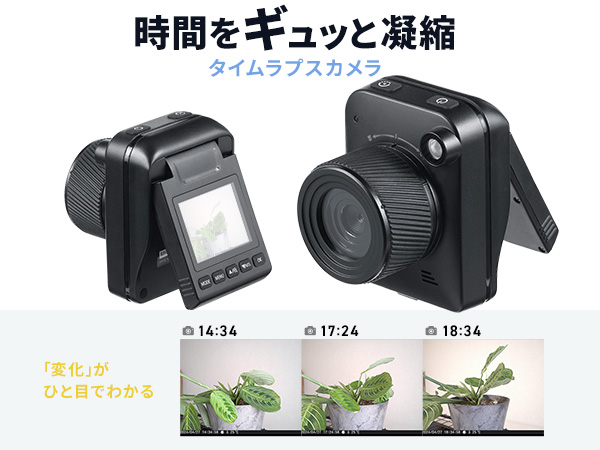 タイムラプスカメラ 4K対応 ディスプレイ付き Amazon.co.jp: サンワダイレクト タイムラプスカメラ 4K対応