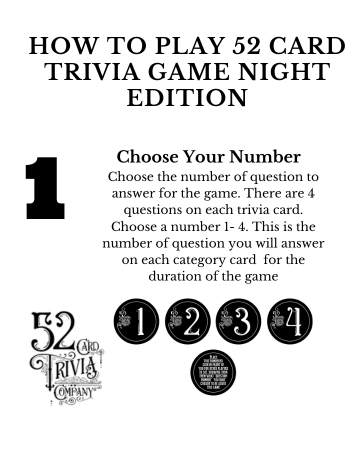 Amazon.com: 52 Card Trivia, Game Night Edition, Trivia Games for Adults ...