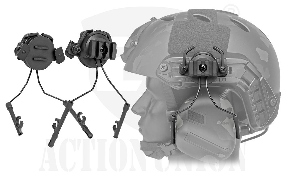 Fast Helmet Arc Rail Headset Adapter