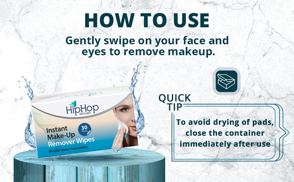 wipes, facial wipes, makeup remover wipes