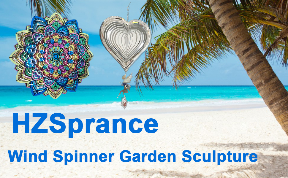 Hanging Wind Spinner for Yard Garden