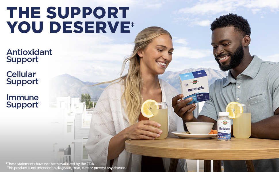 KAL Universal AM/PM Multivitamin - The support you deserve