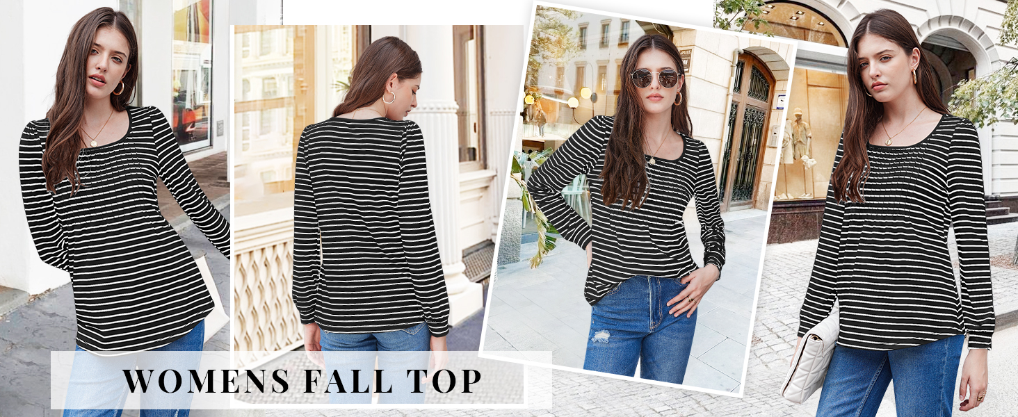 striped shirts for women