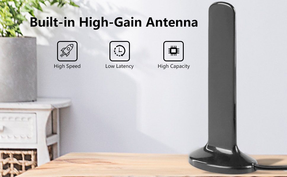 TS9 Antenna, 12dBi External 5G 4G LTE GSM 6006000Mhz