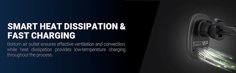 Along with heat dissipation