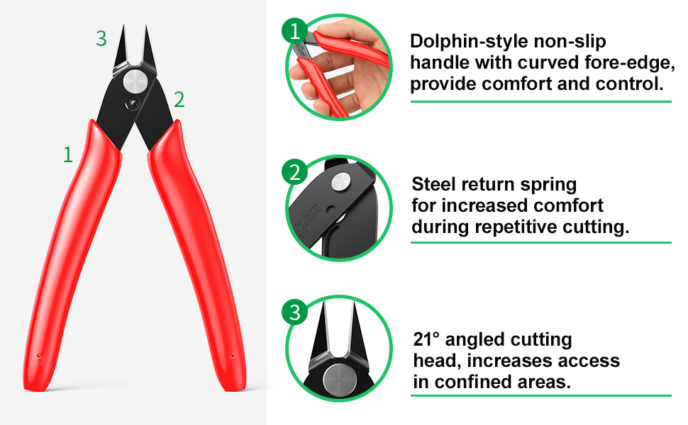 wire cutter flush cut